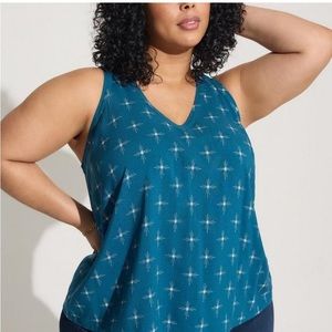 Challis Stitch Detail Tank 22/24